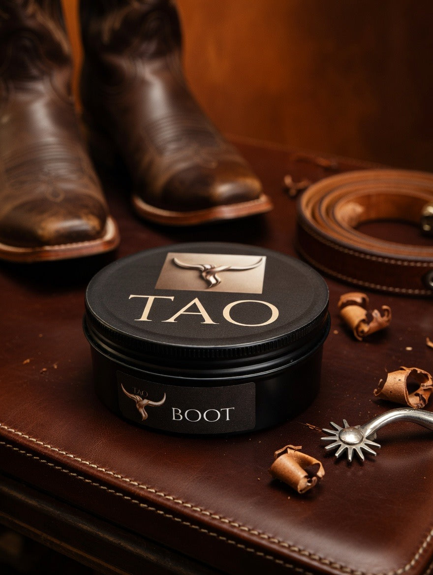 TAO Texas Boot Cream – Premium Natural Leather Boot Cream & Conditioner 4oz